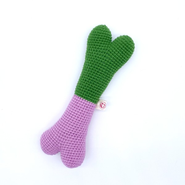 Hundespielzeug Knochen Powder-Green